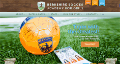 Desktop Screenshot of berkshiresocceracademy.com